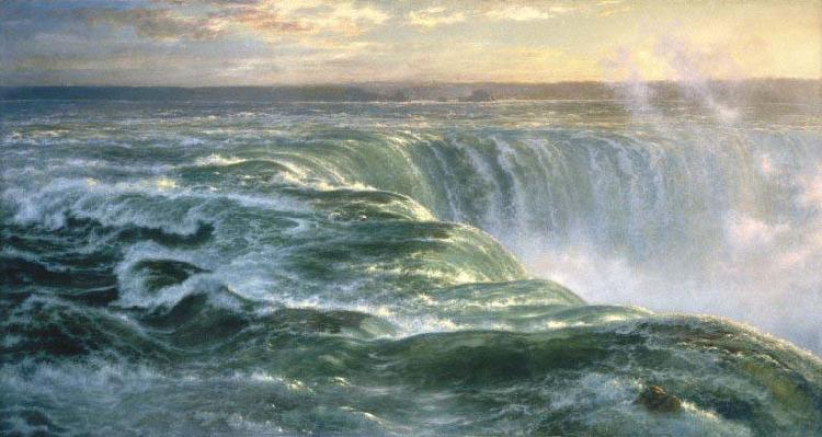 Louis Remy Mignot Niagara Sweden oil painting art